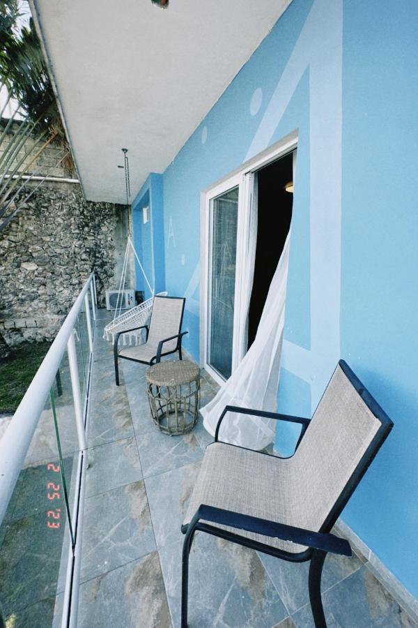 Hotel Awazul Bacalar Exteriör bild